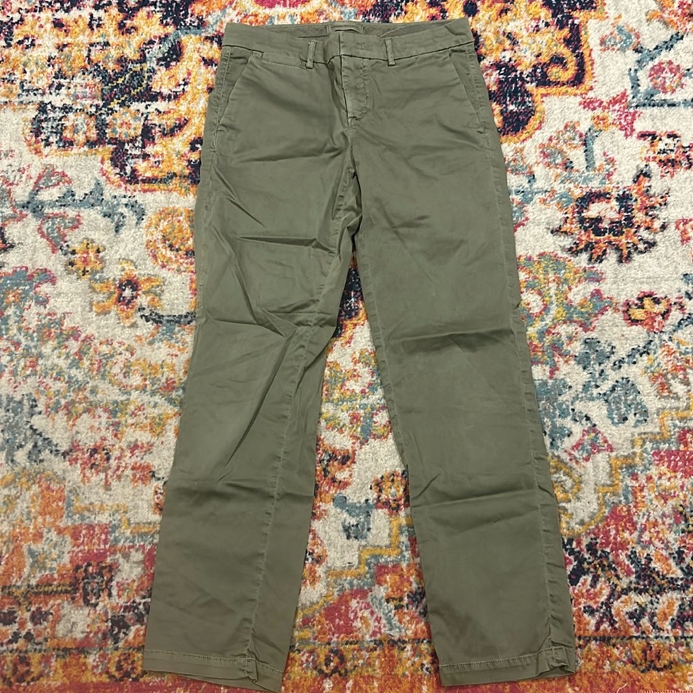 Banana Republic Green Chino Pants